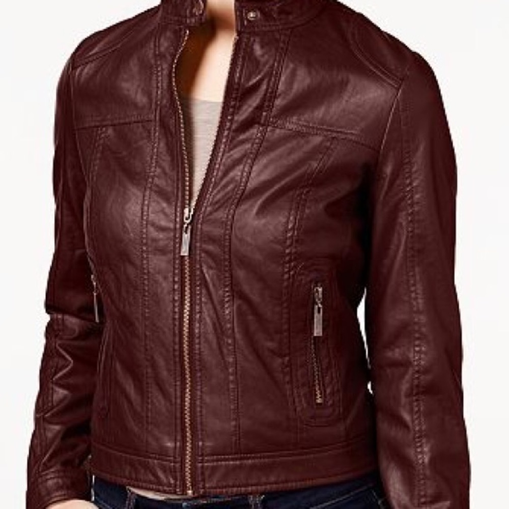 Leather jacket